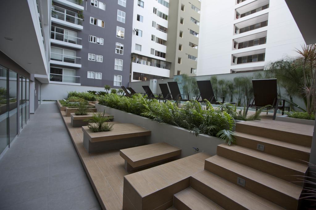 Urbano Apartments Miraflores Pardo ليما المظهر الخارجي الصورة