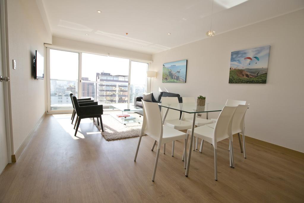 Urbano Apartments Miraflores Pardo ليما الغرفة الصورة